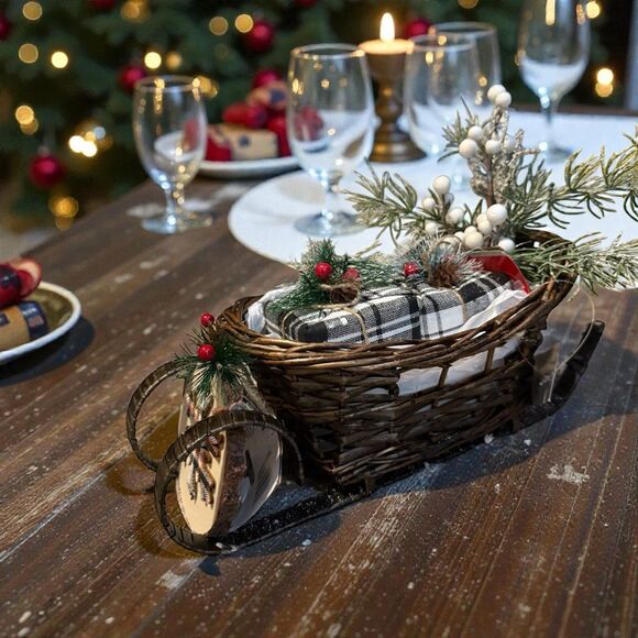 Holiday Christmas Sleigh - Picture 1 of 6